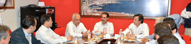 Firman convenio para modernizar puertos de Sonora