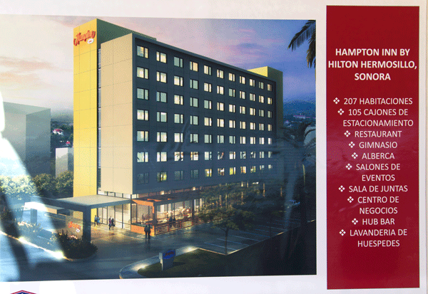 Nuevo hotel en Hermosillo. Hampton Inn