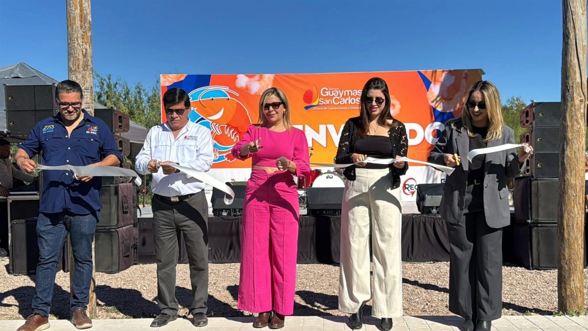 Realizan la XX edición del Festival del Camarón 2025 en San Carlos.