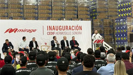 MIRAGE Inauguran Centro de Distribución en Hermosillo.