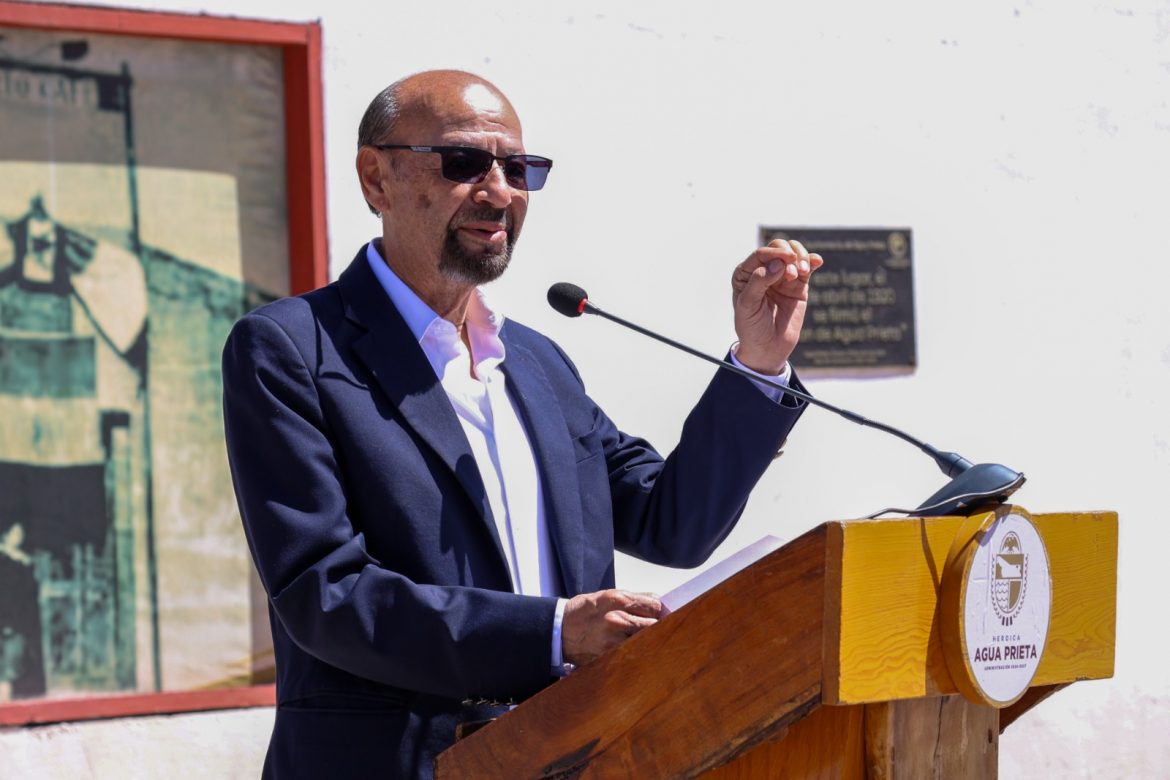 Conmemoran en Agua Prieta el 106 aniversario del Plan de Agua Prieta.