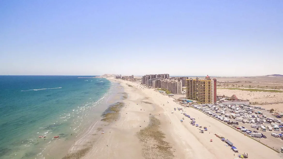 Puerto Peñasco, uno de los destinos turísticos más importantes del noroeste de México.