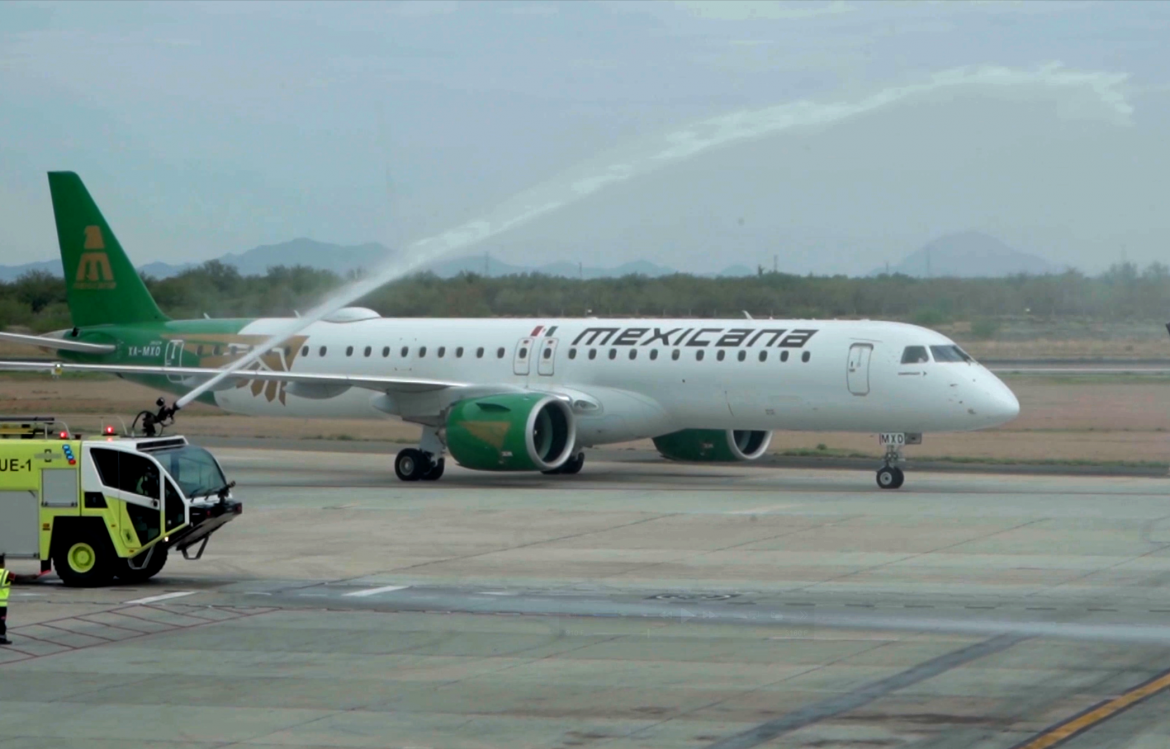 Inicia nueva ruta Hermosillo–AIFA por Mexicana