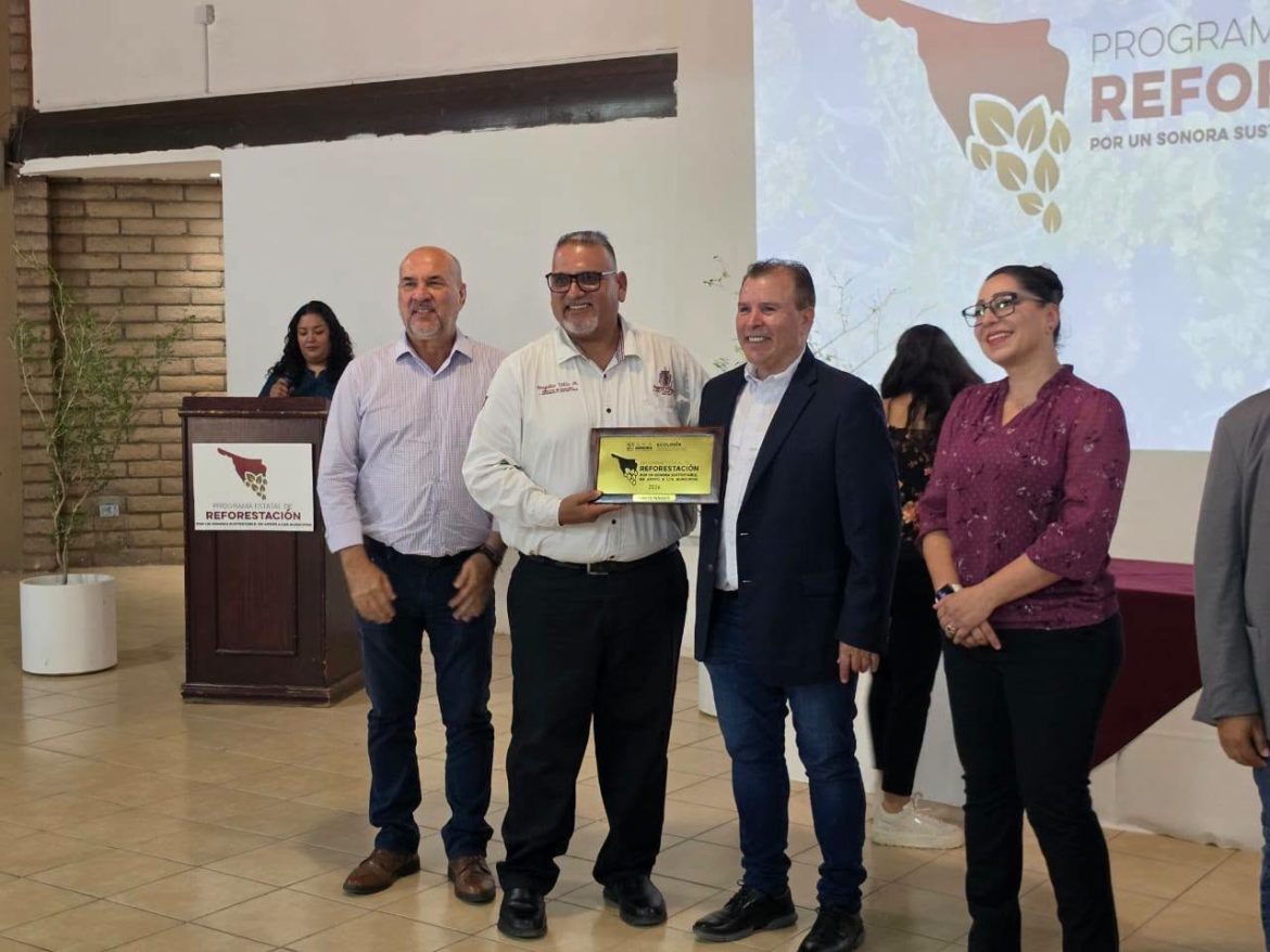 Puerto Peñasco recibe distintivo “Municipio Verde”.